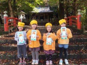 七五三＊諏訪神社にて
