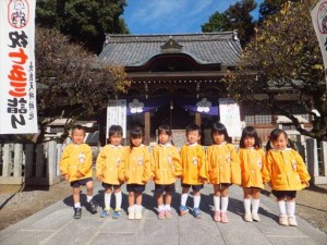 七五三参り＊天神神社